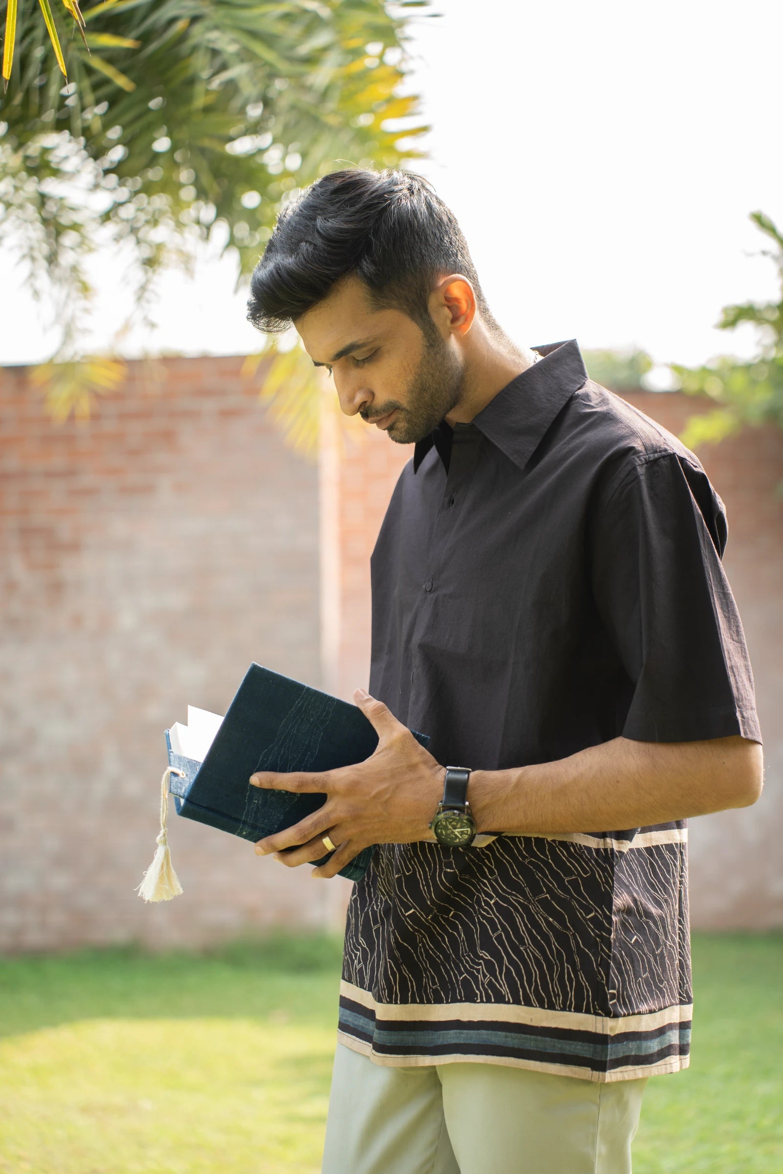 Black Edge Mens Shirt