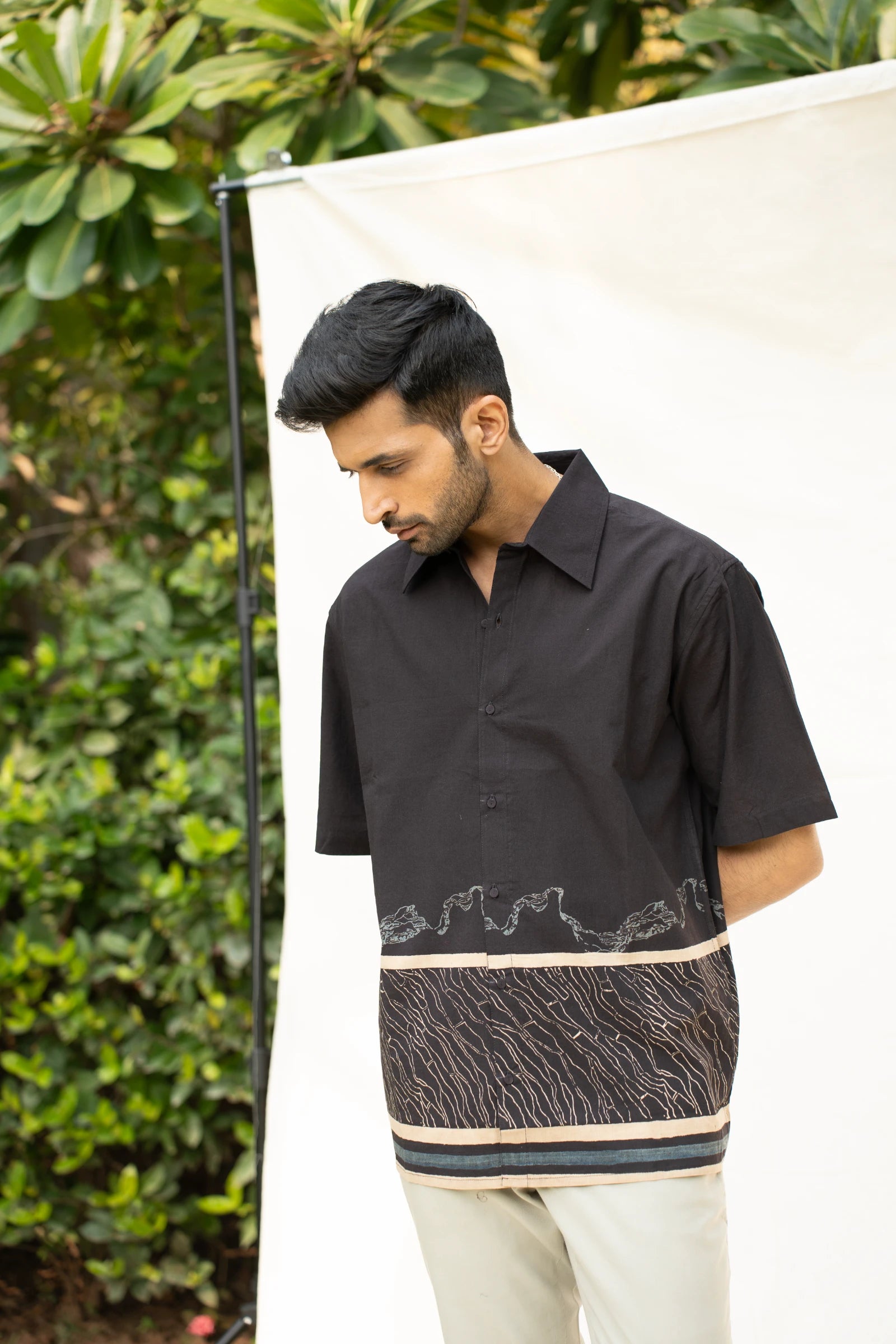 Black Edge Mens Shirt