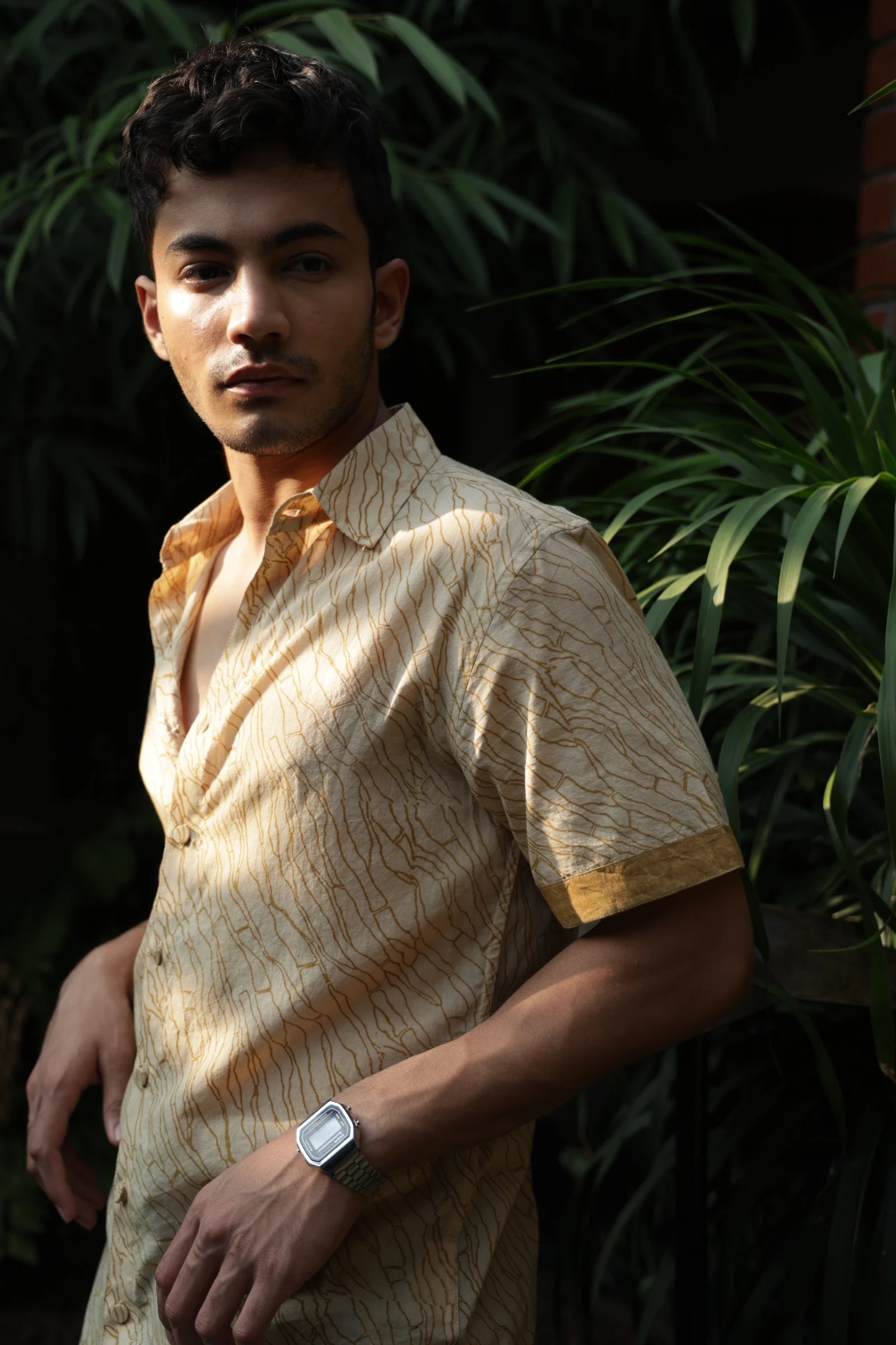 Silent Dawn Mens Cotton Shirt