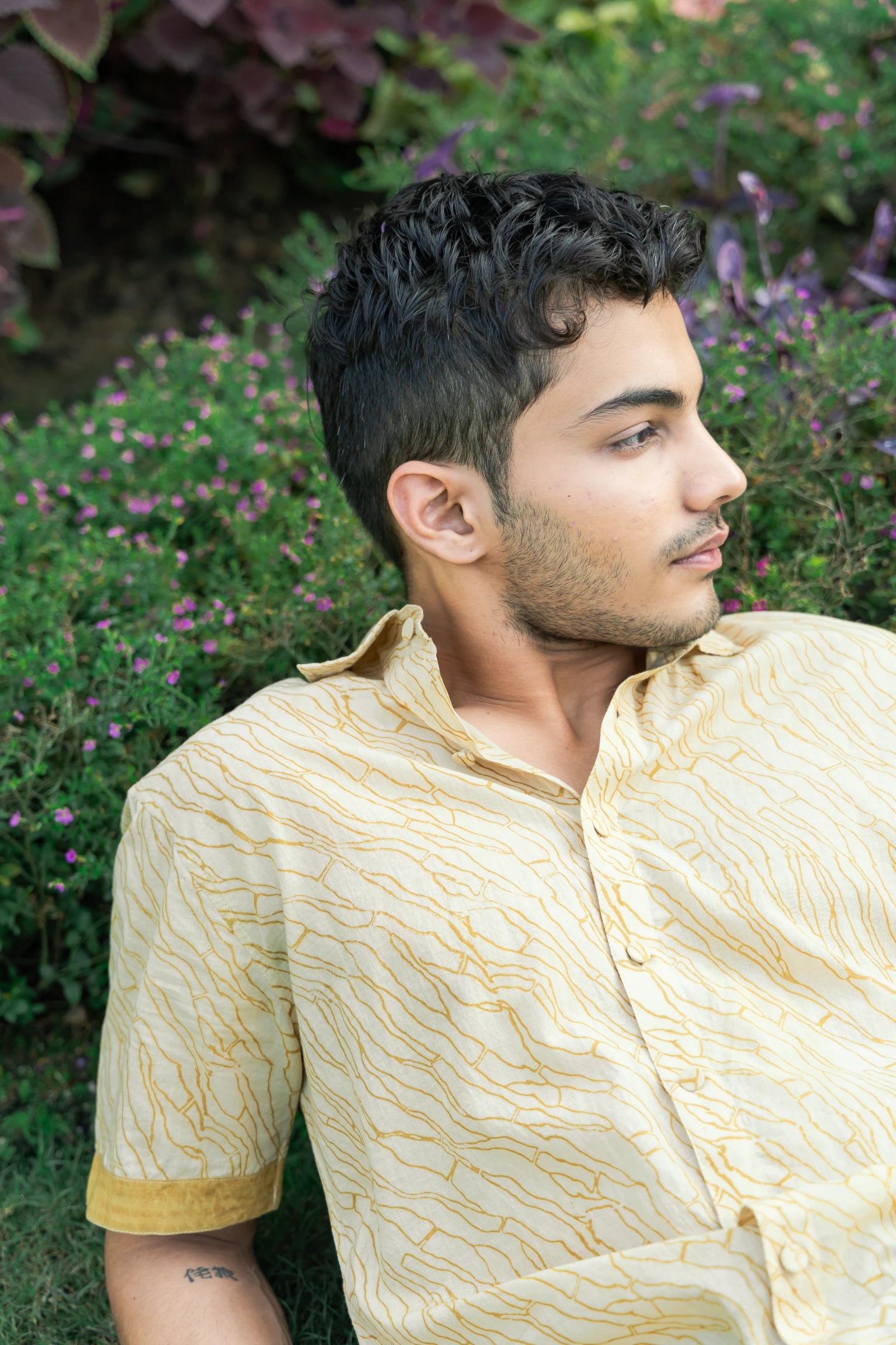 Silent Dawn Mens Cotton Shirt