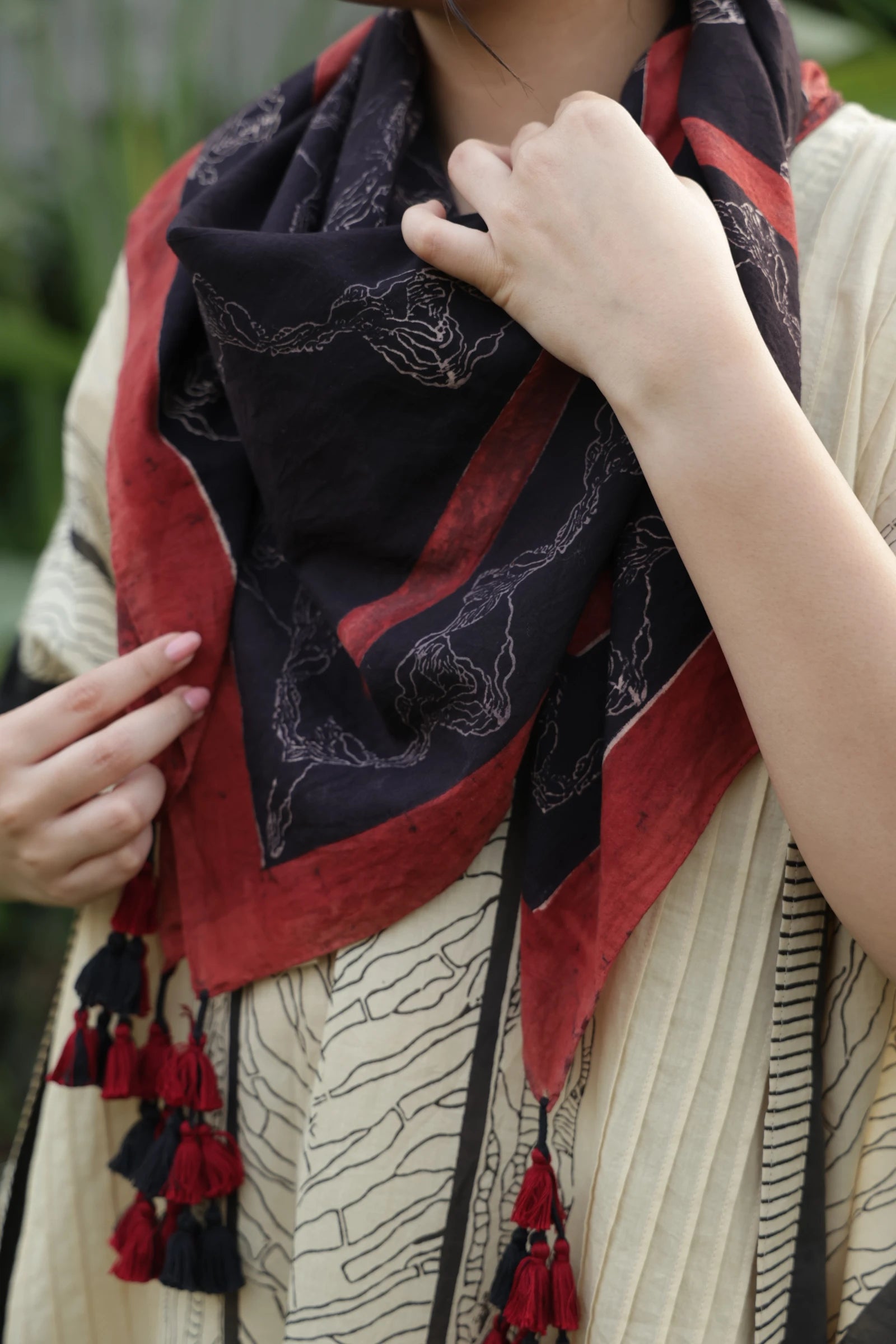 Black Noir Scarf