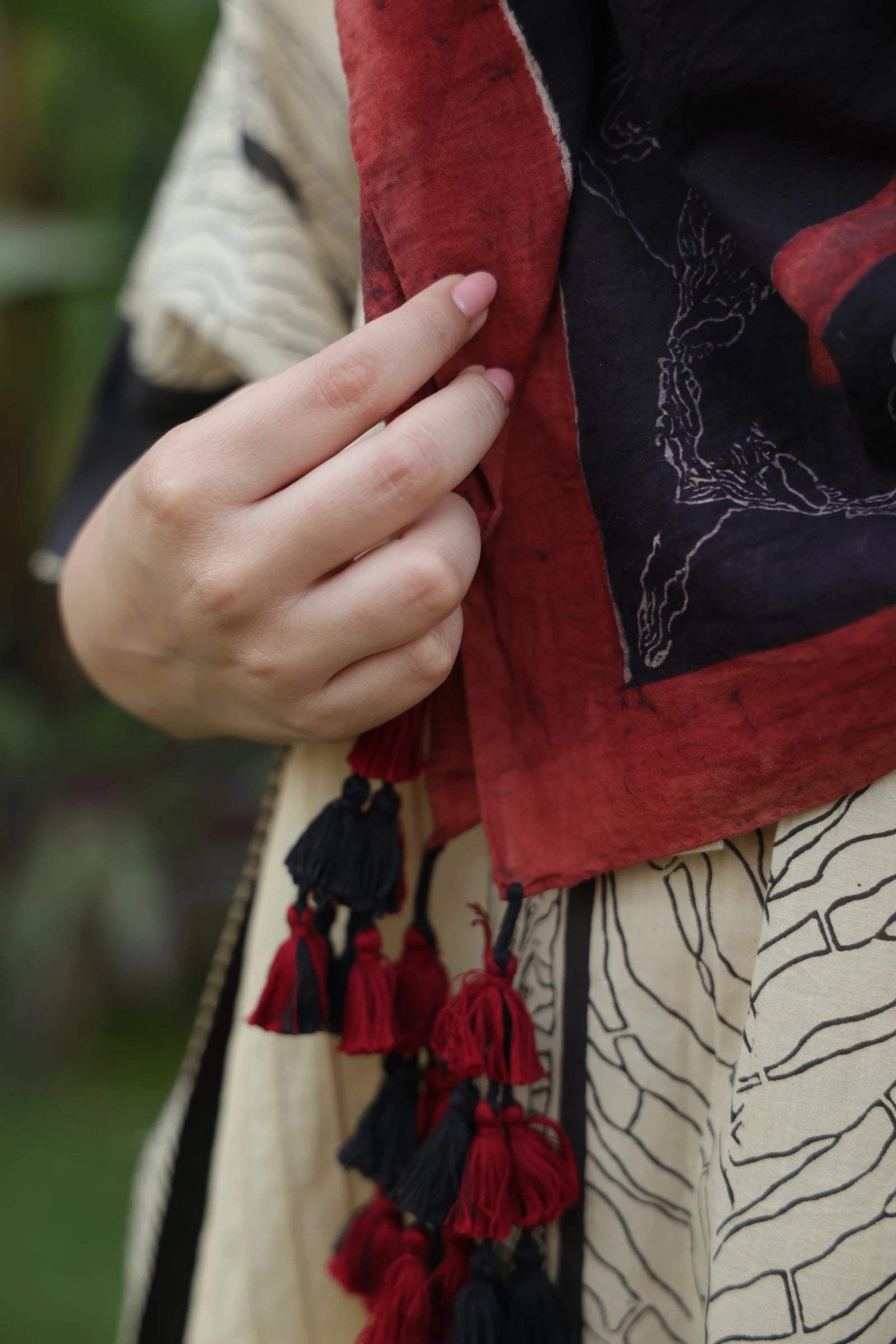 Black Noir Scarf