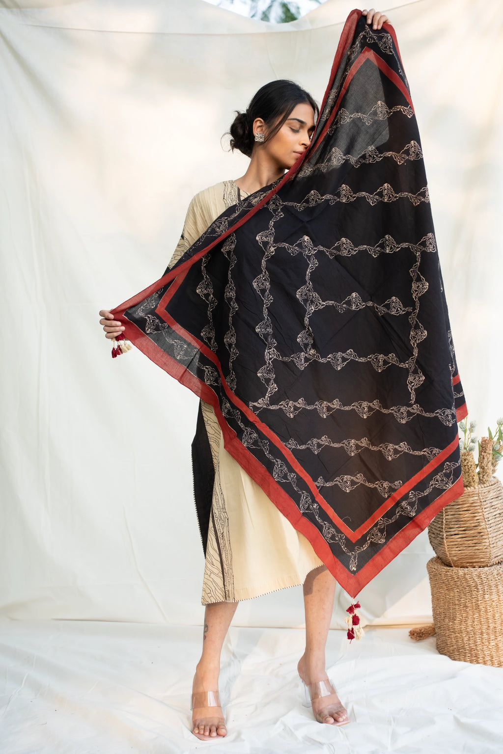 Black Noir Scarf