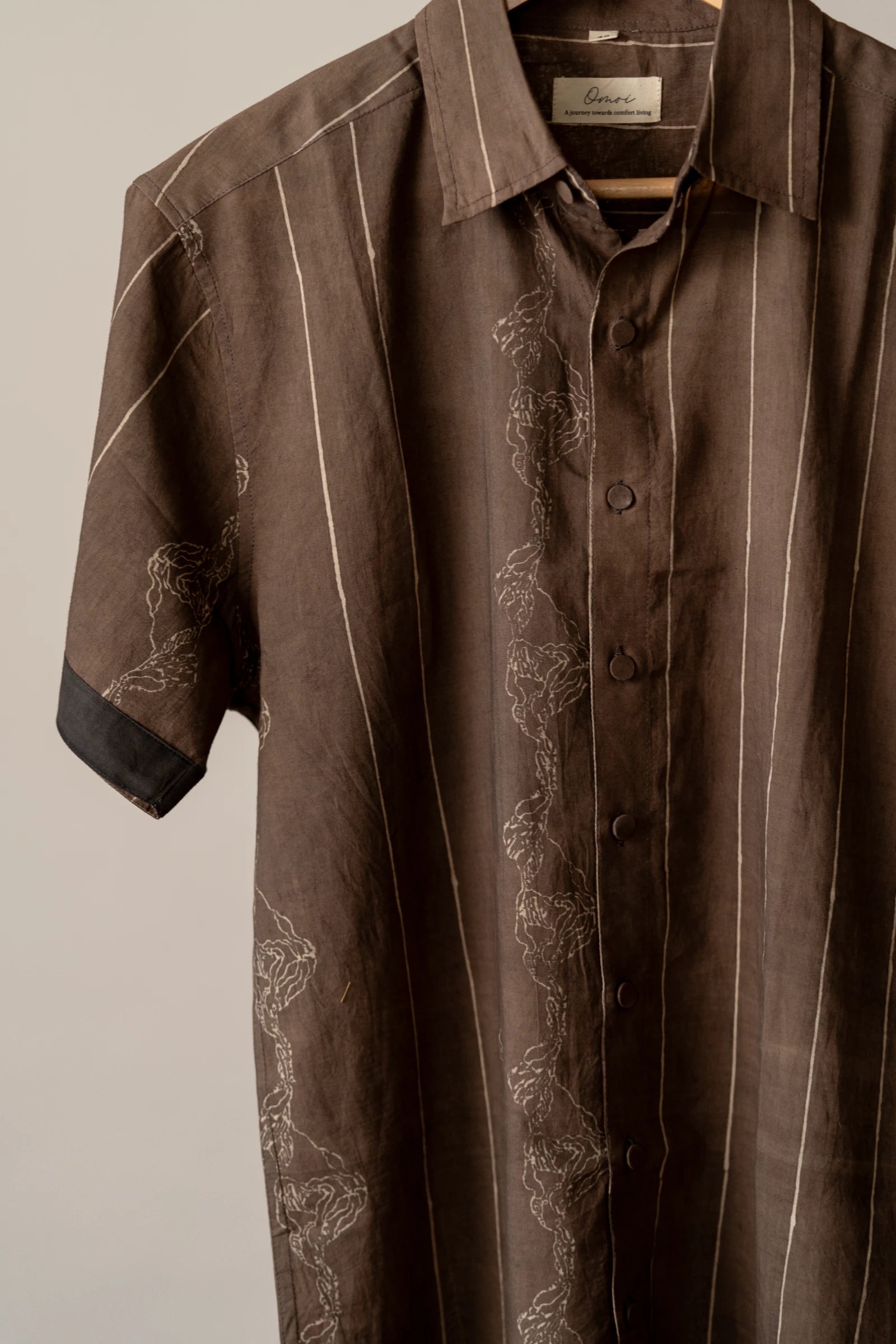 Grey Terrain Mens Shirt