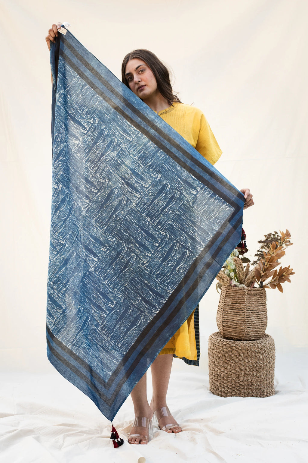 Indigo Scape Scarf