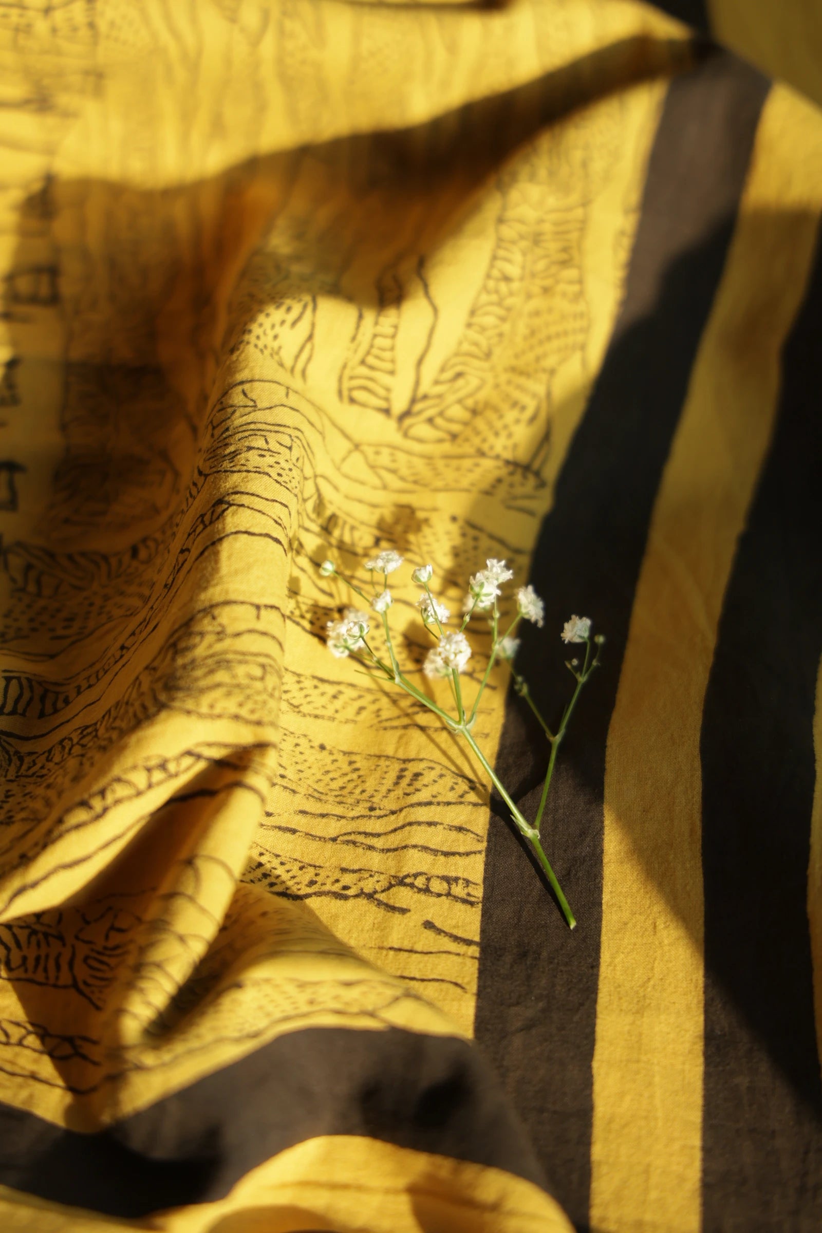 Mustard Ember Scarf
