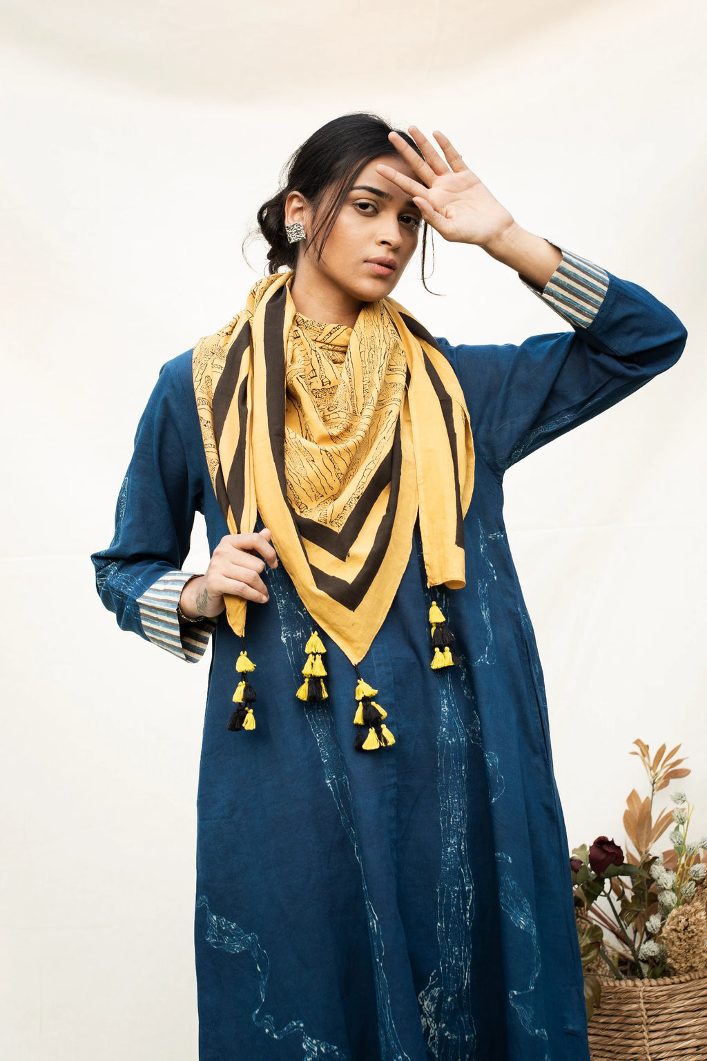 Mustard Ember Scarf