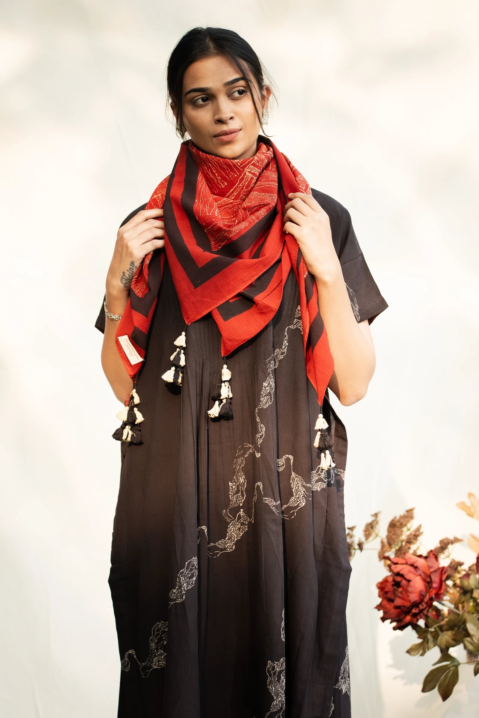 Red Ember Scarf