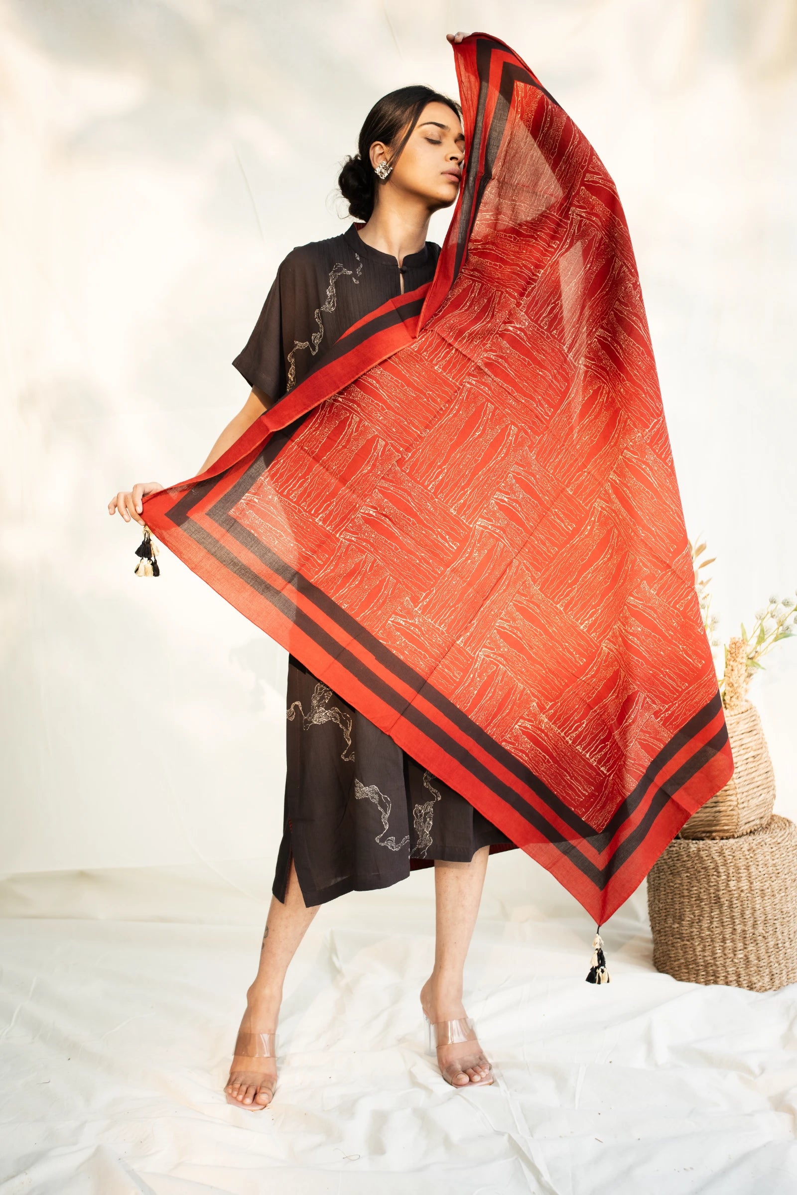 Red Ember Scarf