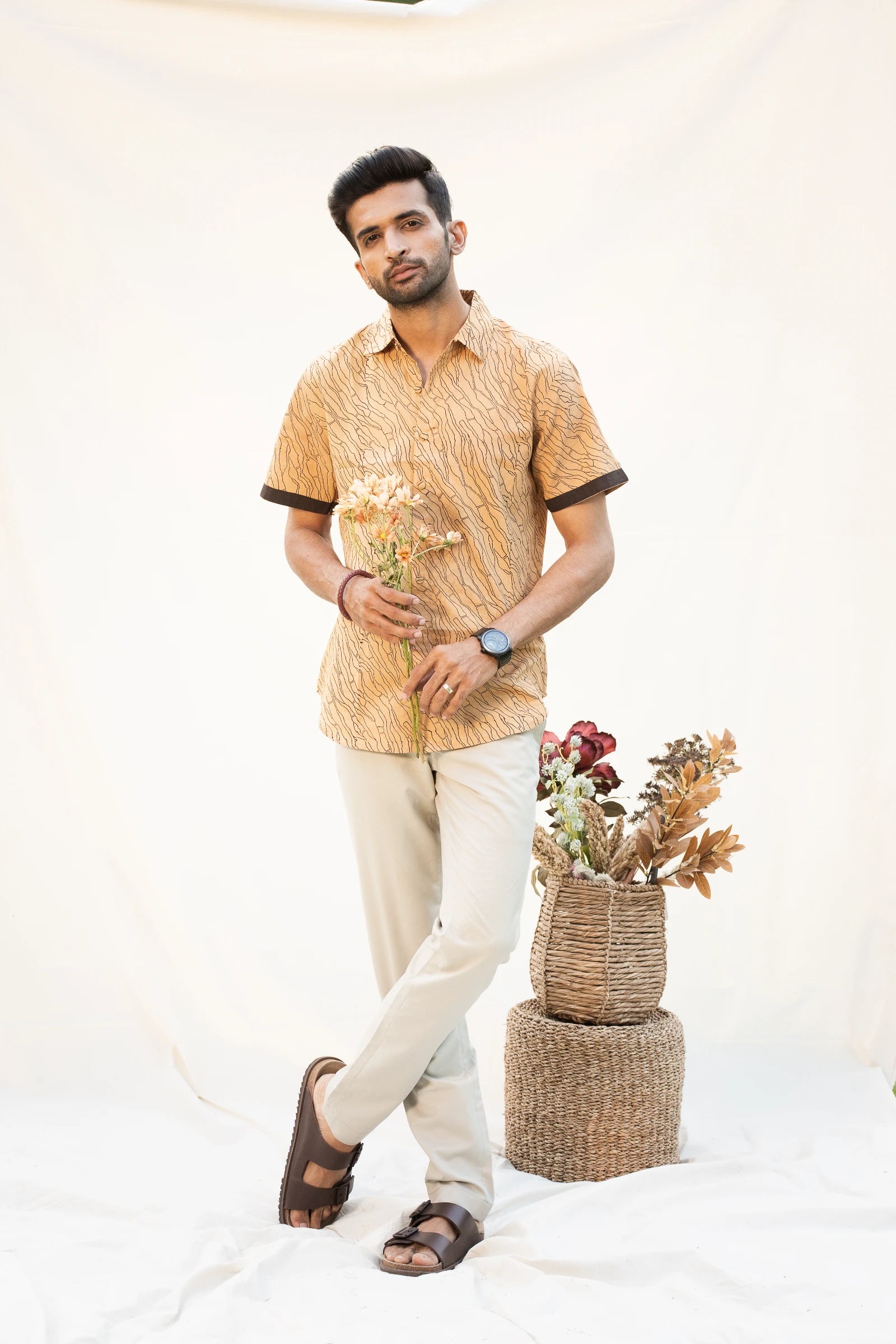 The Mustard Route Mens Shirt