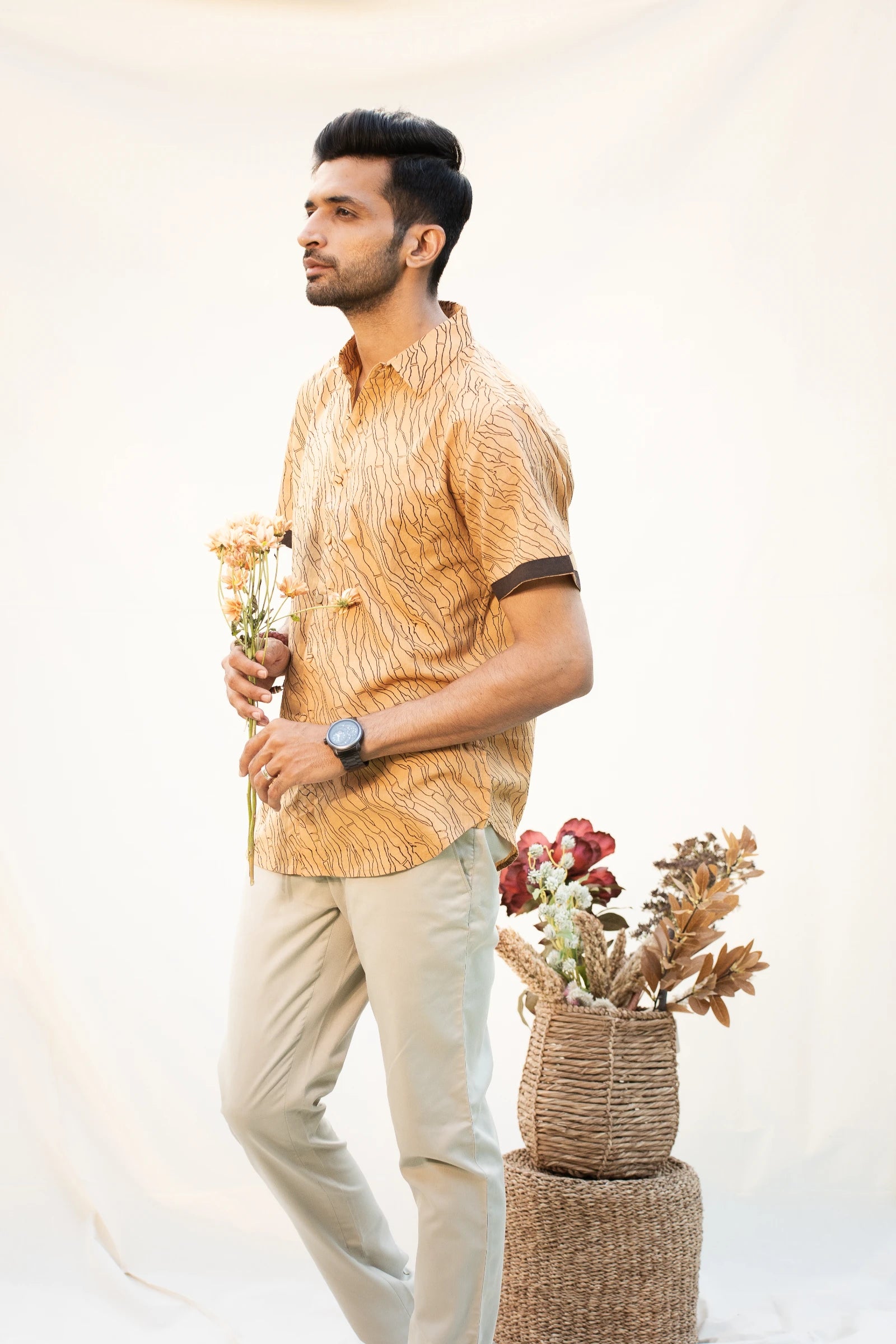 The Mustard Route Mens Shirt