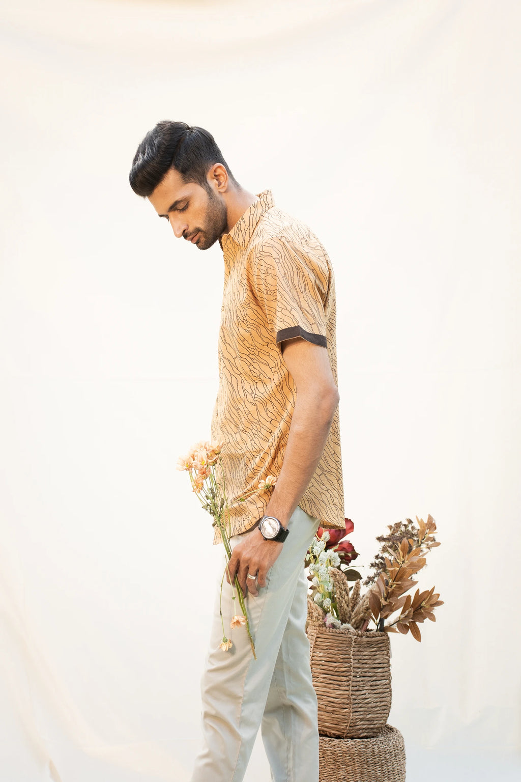 The Mustard Route Mens Shirt
