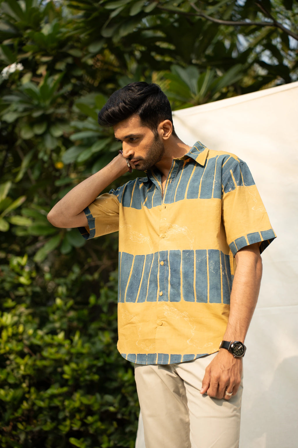 The Mustard Map Mens Shirt