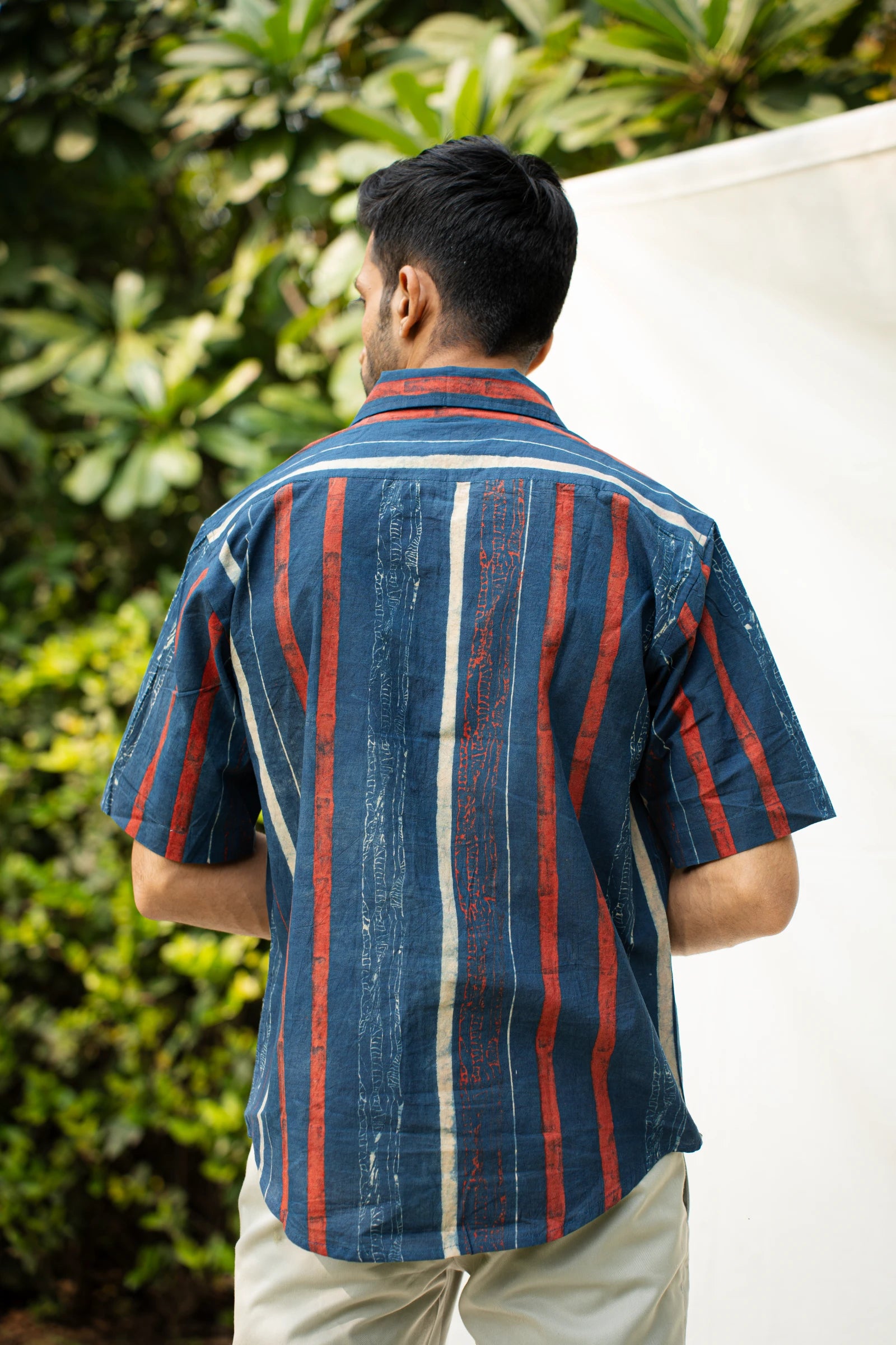 Indigo Stripes Mens Shirt