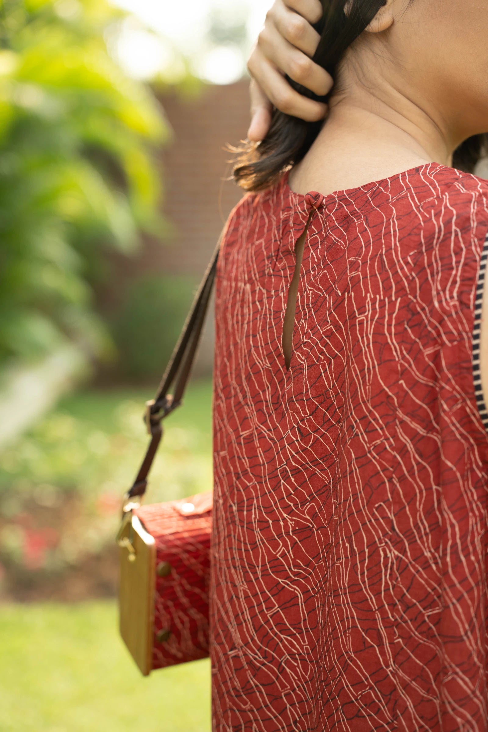 Red Sleeveless Dress