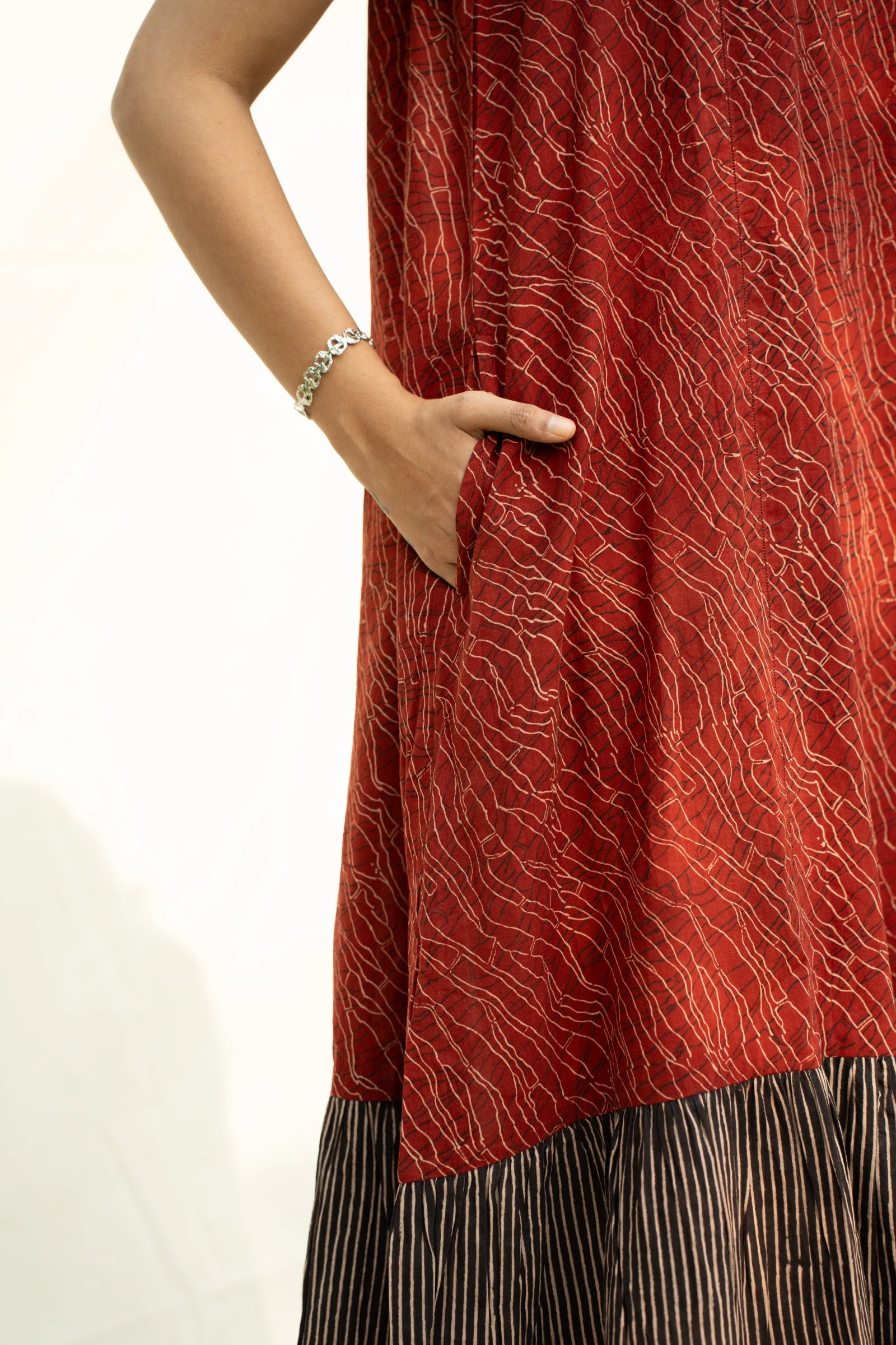 Red Sleeveless Dress