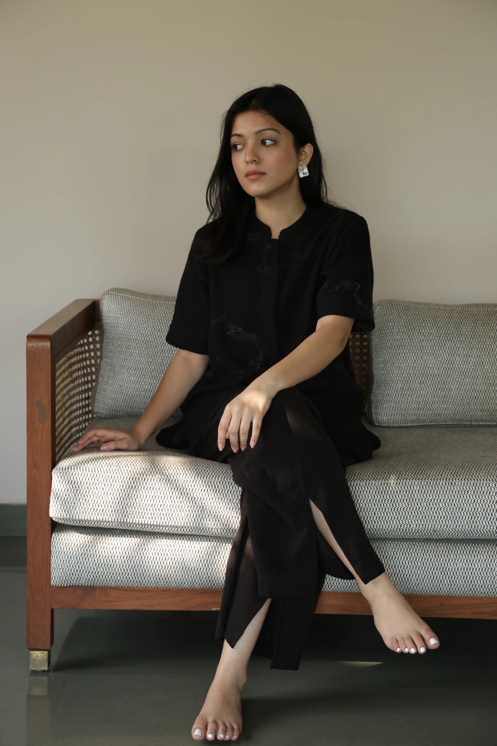 Slit Hem Organic Cotton Bottom