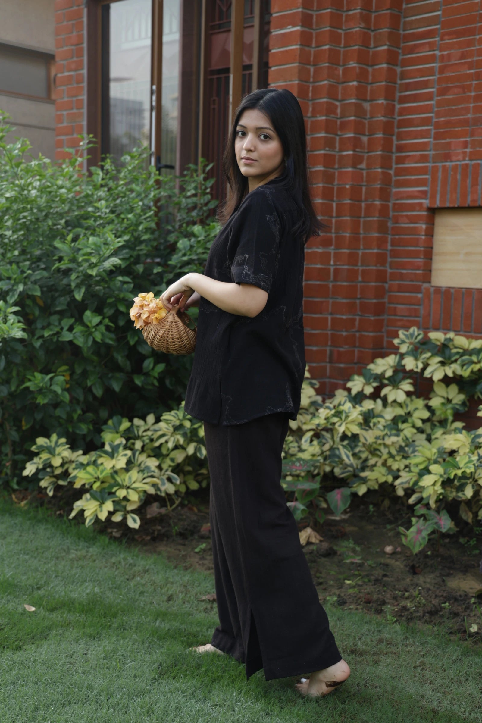 Slit Hem Organic Cotton Bottom