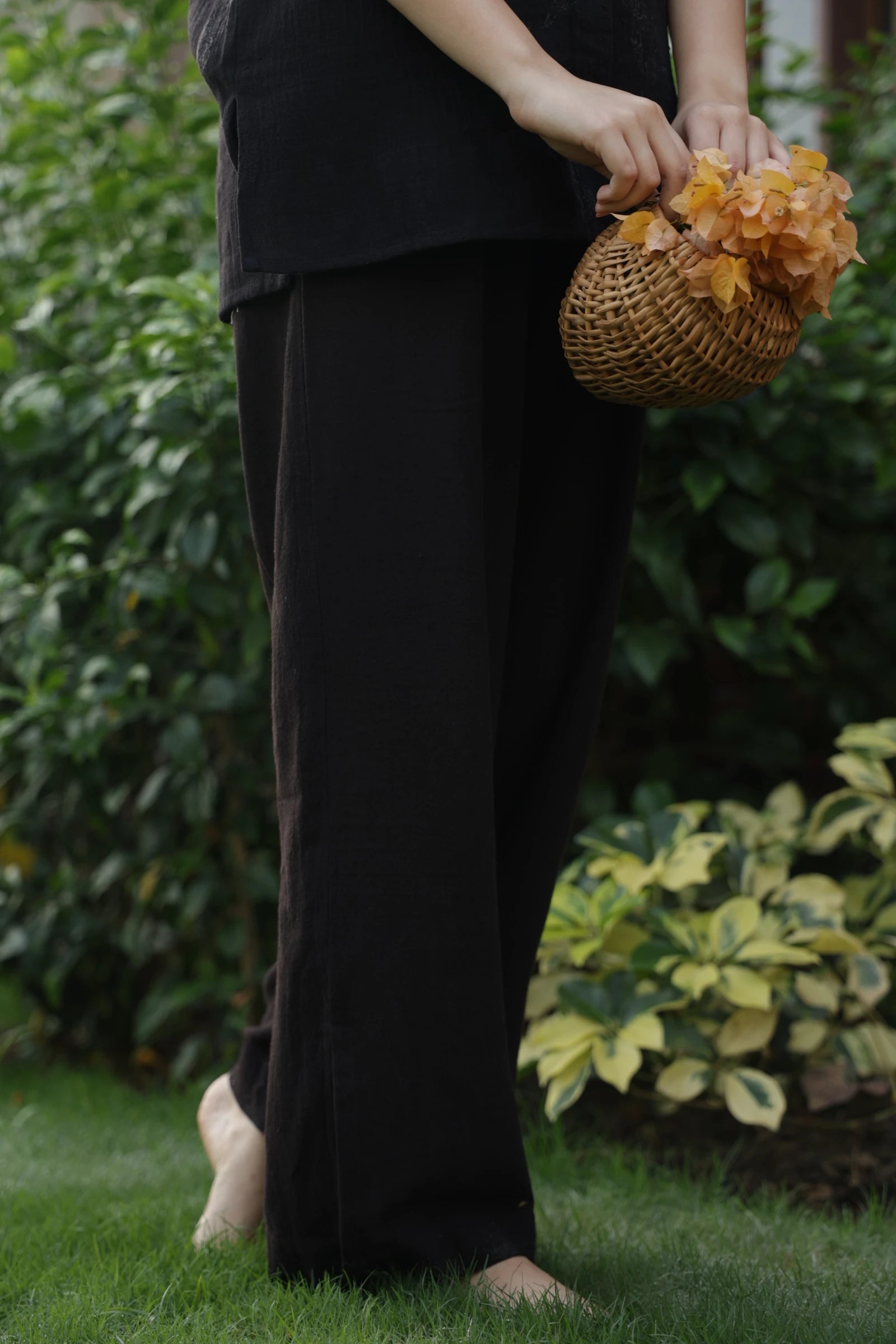 Slit Hem Organic Cotton Bottom